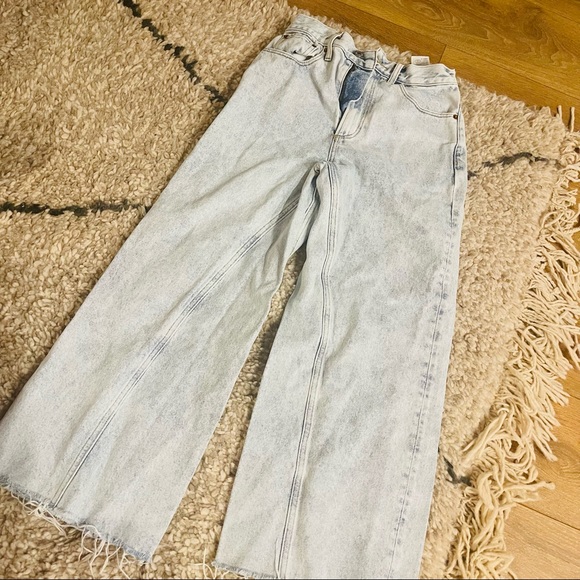 Abercrombie & Fitch Denim - ABERCROMBIE wide leg jeans
